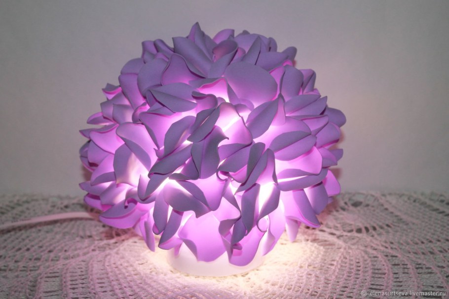 Интерьерные композиции из фоамирана