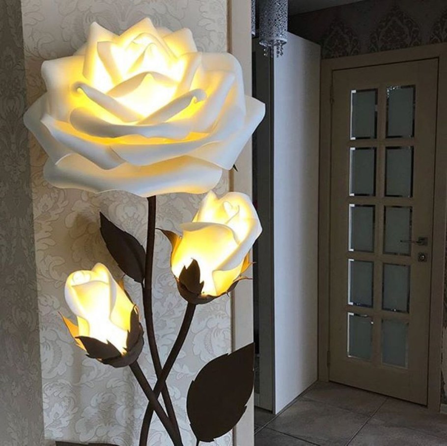 Ночник гортензия