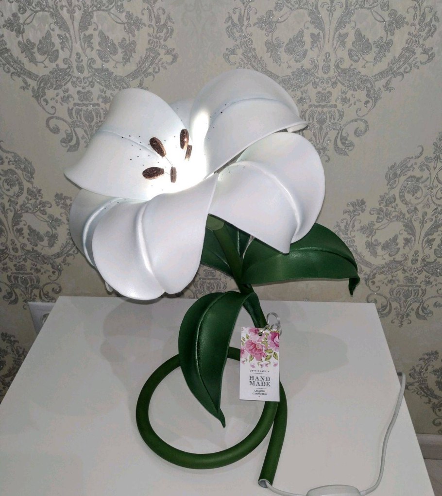 Светильник из фоамирана