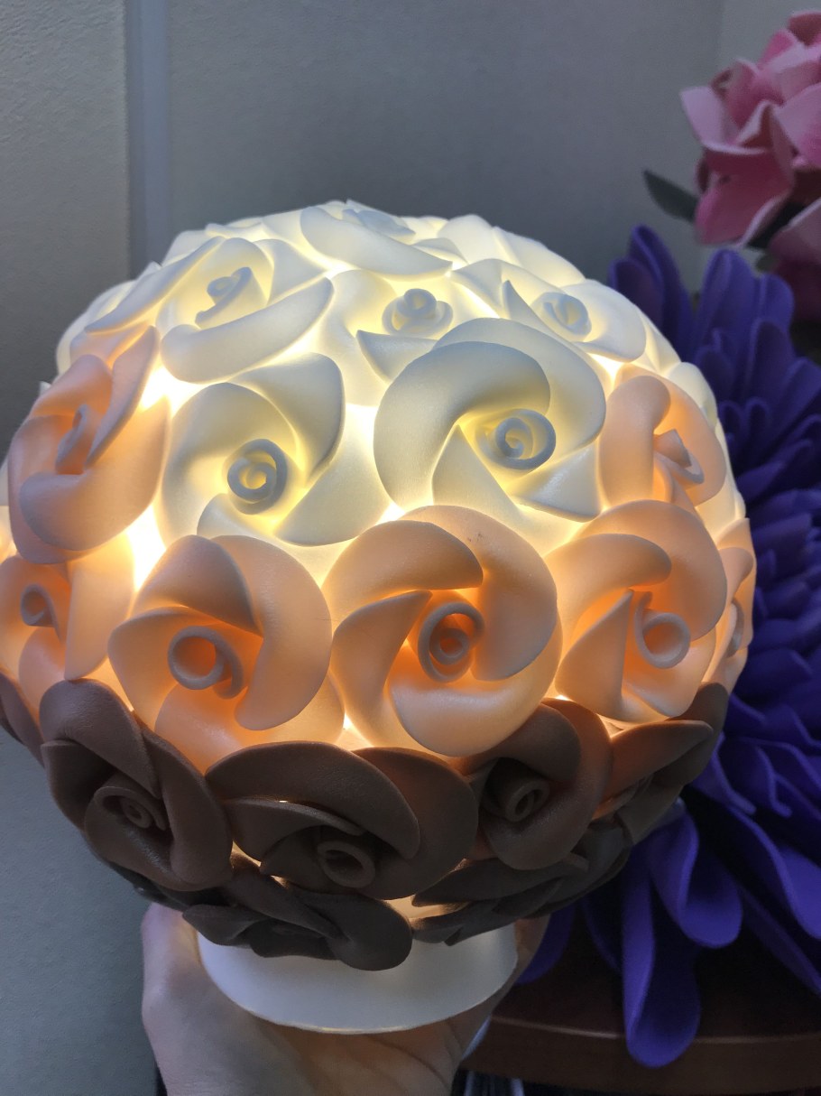 Торшер из изолона