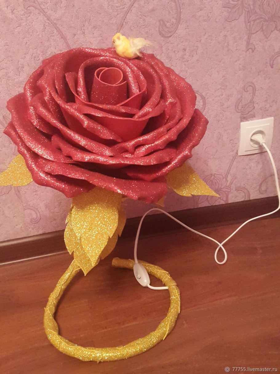 Светильник из фоамирана