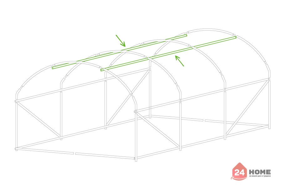 Теплице из полипропиленовых труб
