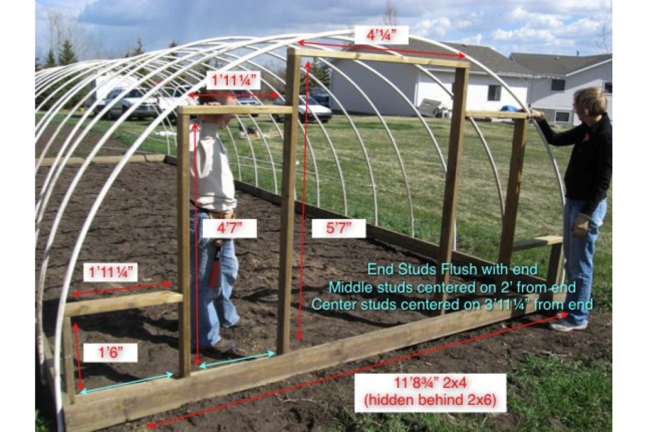 Пластиковые трубы 25 Размеры теплицы