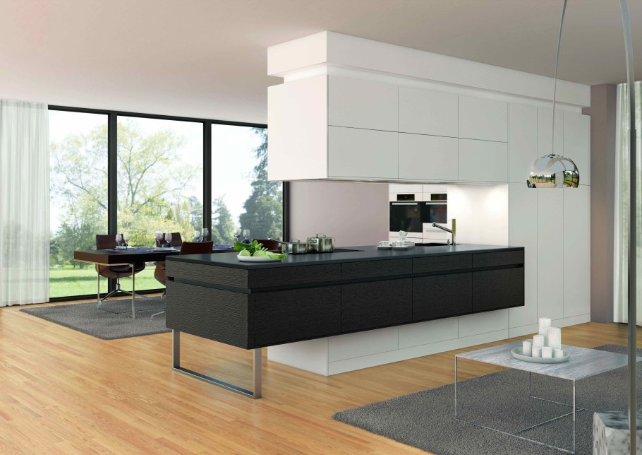 Кухни leicht с островом