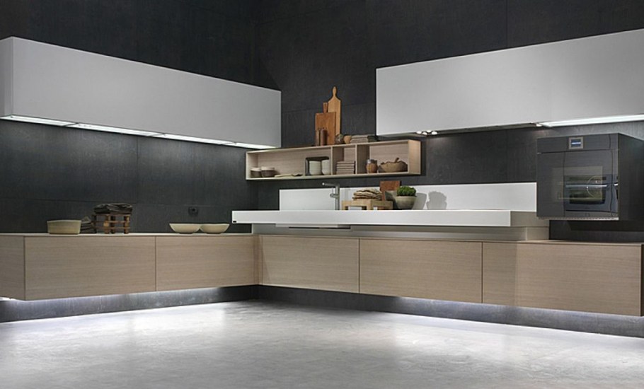 Парящий кухонный гарнитур