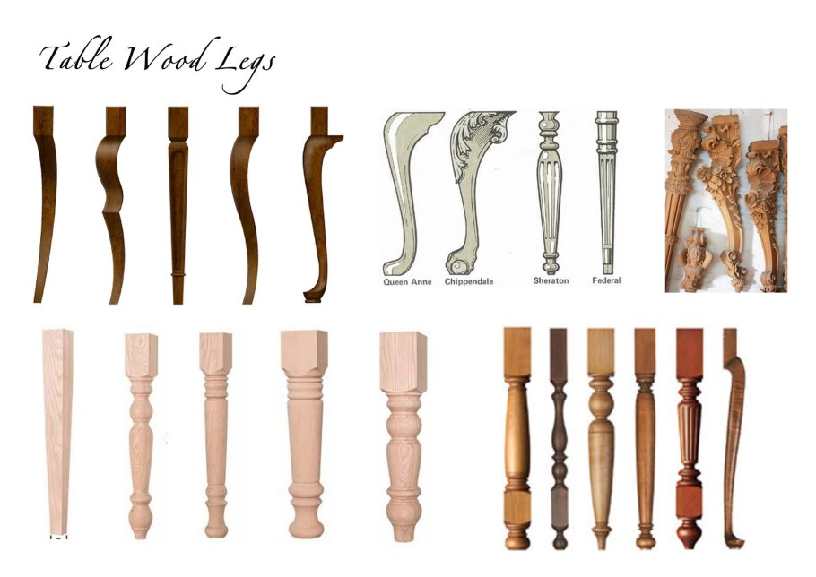 Ножки кабриоль чертеж