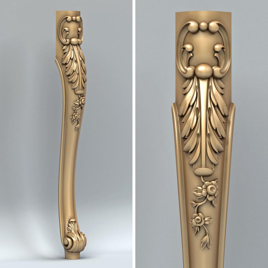 Ножки для стола кабриоль