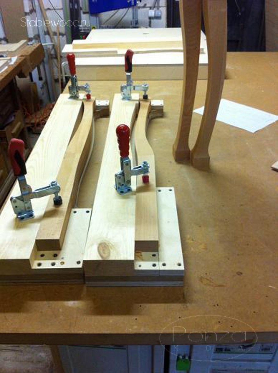 Резьба на ножках кабриоль