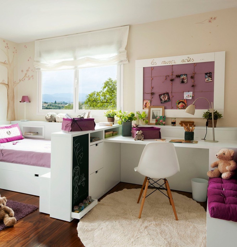 Детская комната для девочки подростка