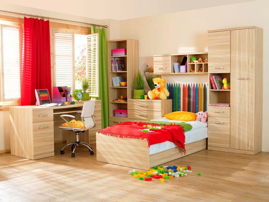 Детская стенка Элна индиго