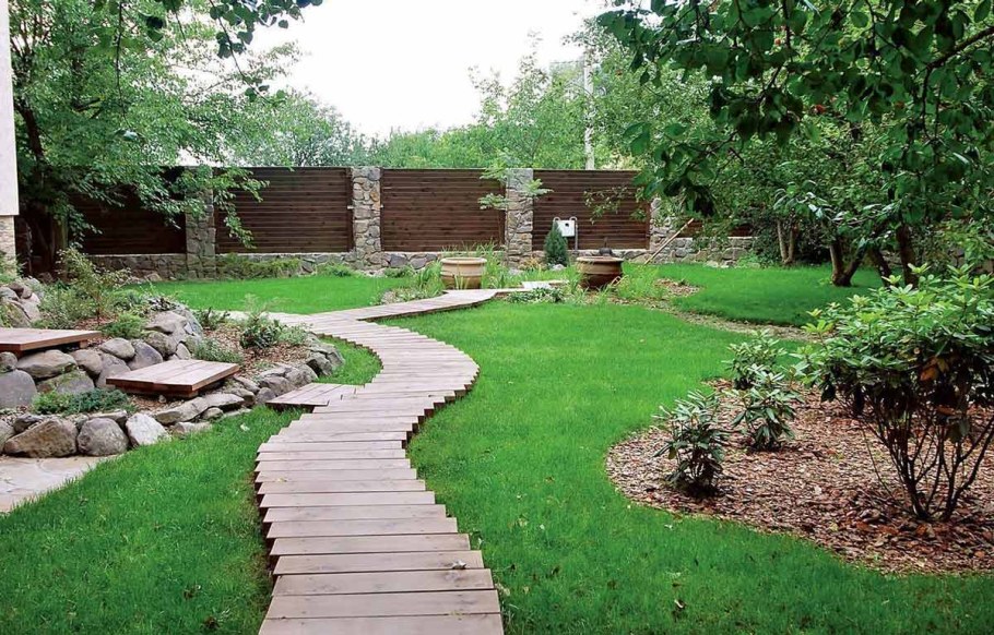 Декоративные садовые дорожки