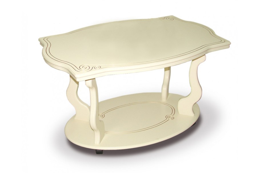 Журнальный стол Овация м слоновая кость
