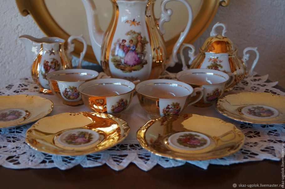 Сервиз Bavaria "Золотая Мадонна"