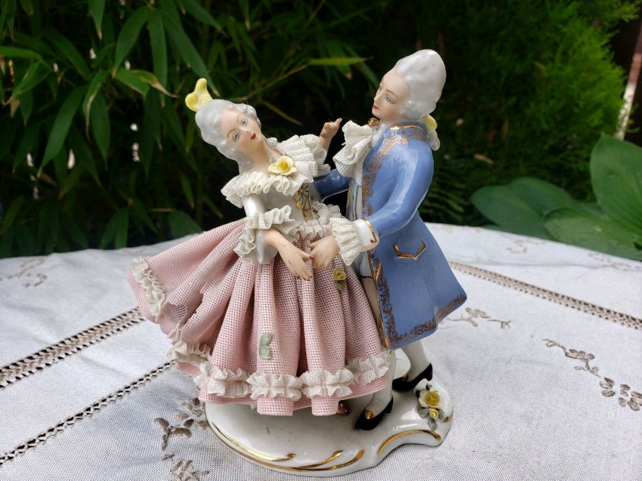 Дрезденский кружевной фарфор