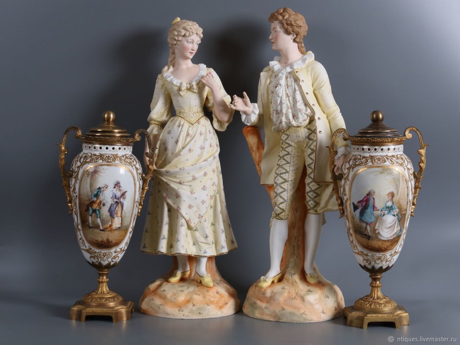 Статуэтки Рашель старинные