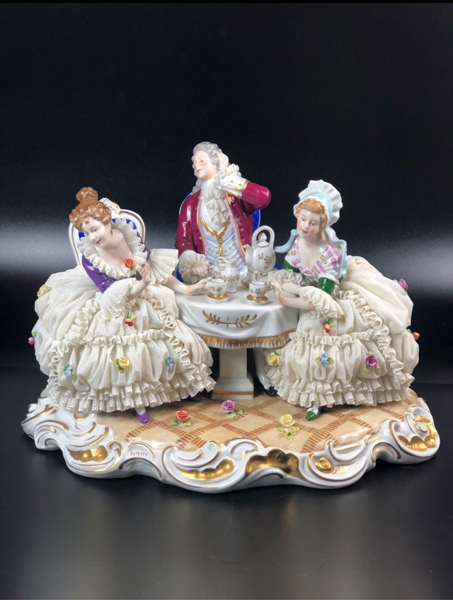 Unterweissbach статуэтки кружевные