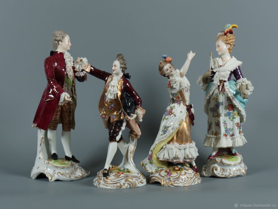 Carl Thieme Dresden. Антикварная вазочка