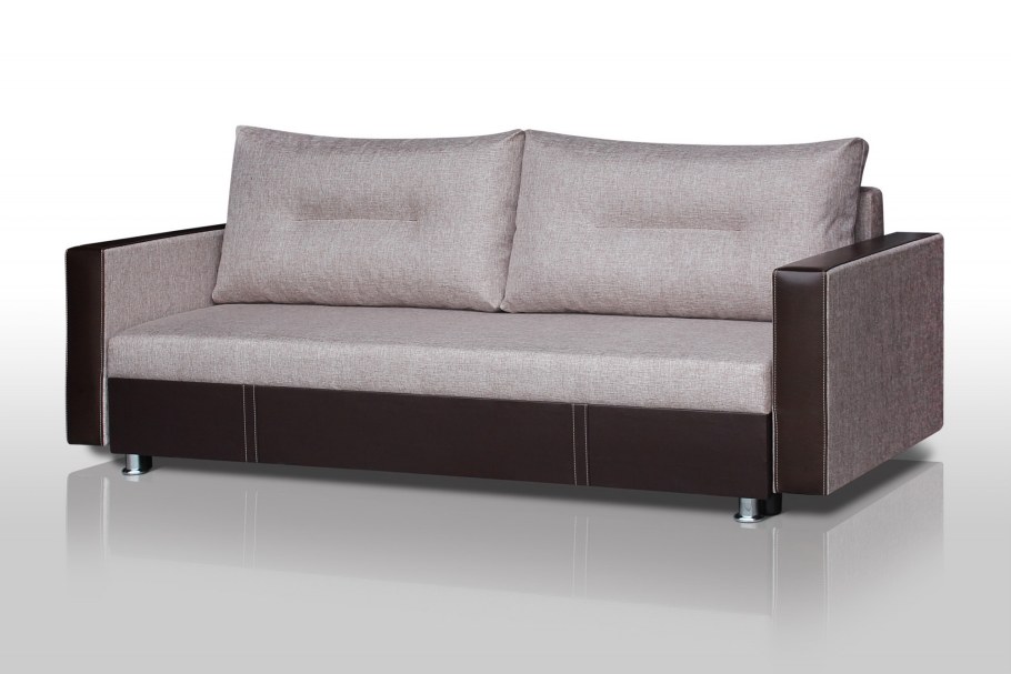 Диван-кровать комфорт без подлокотников Baltic Grey