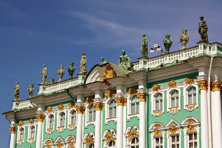 Зимний дворец Растрелли фасады