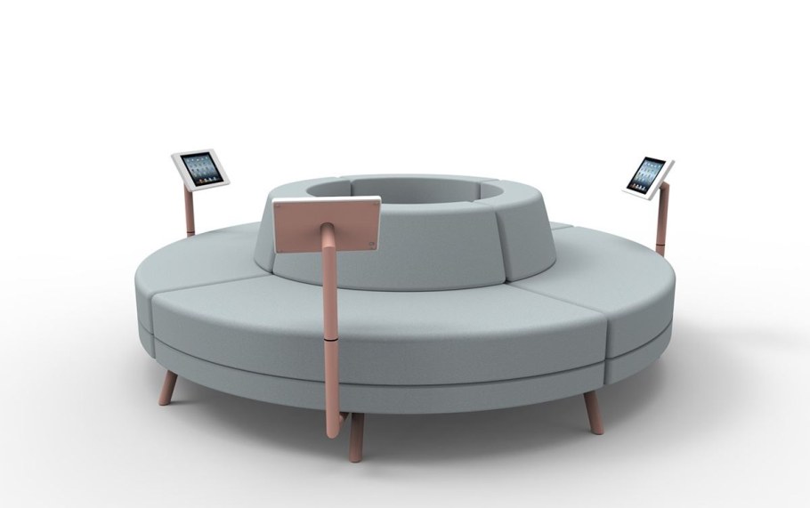 Круглые диваны для офиса