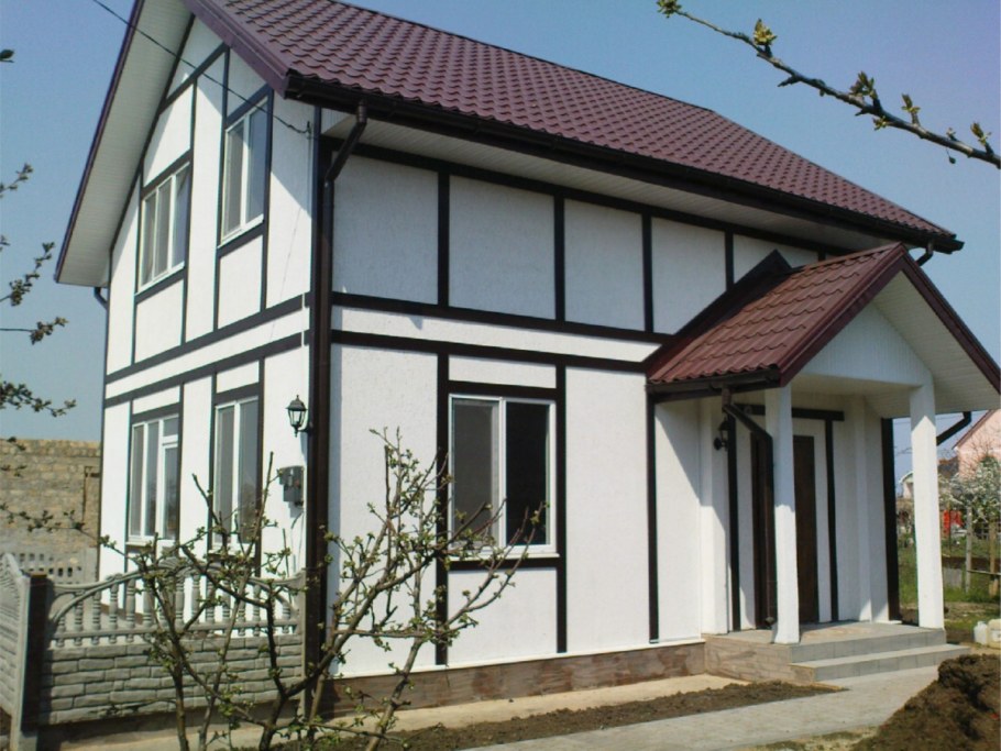 Фронтон фахверк