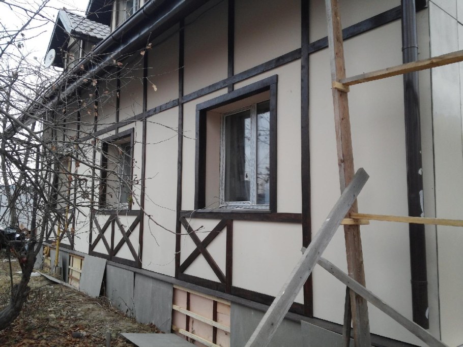 Фасад в финском стиле