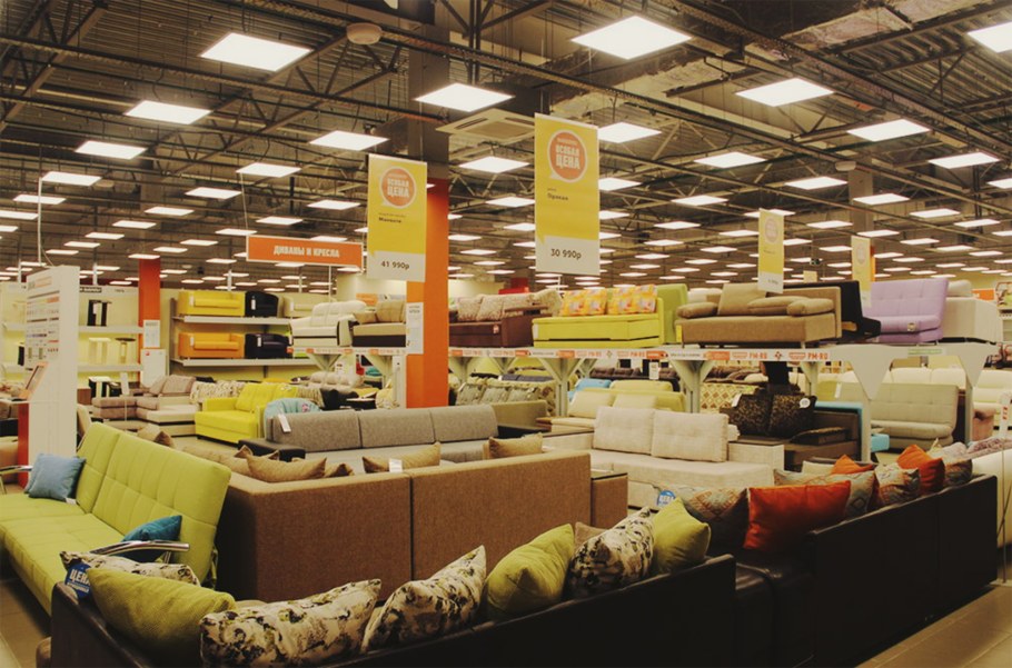 Мягкая мебель склад магазин