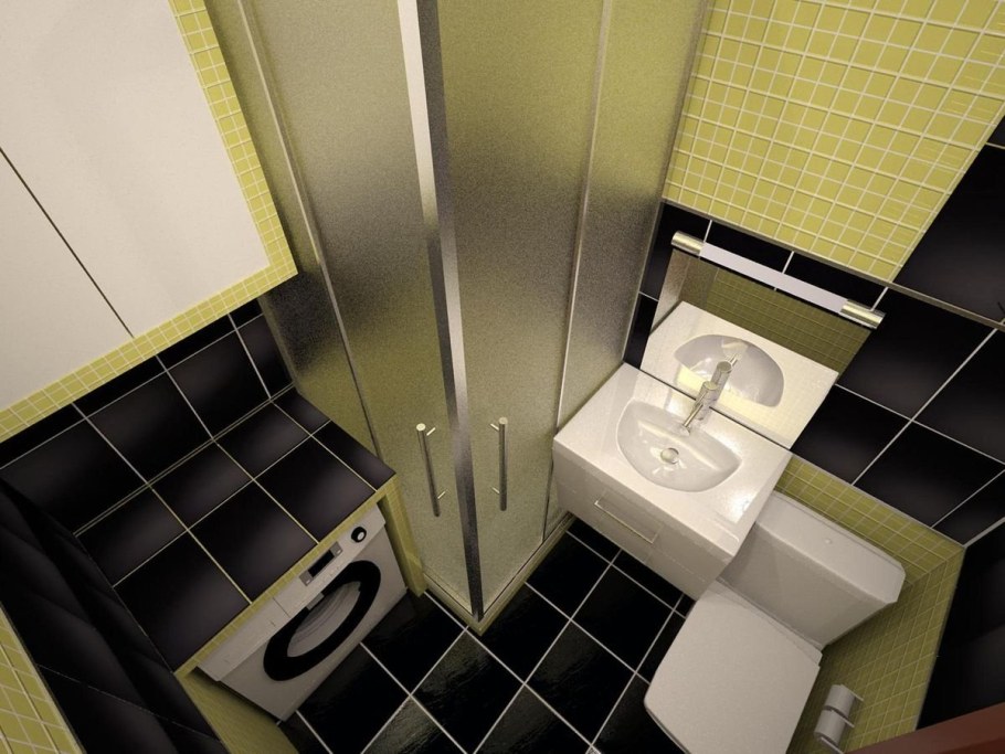 Интерьер совмещенного санузла