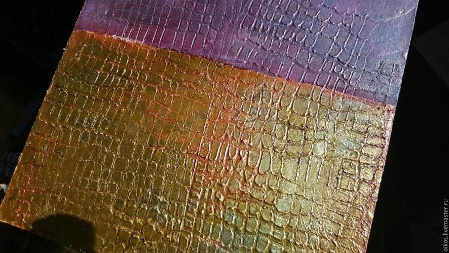 Имитация кожи крокодила