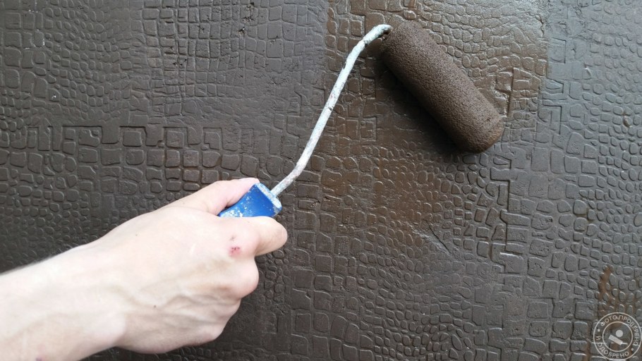 Шпаклевка под кожу крокодила