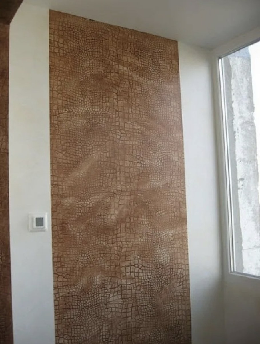 Декоративная штукатурка кожа крокодила