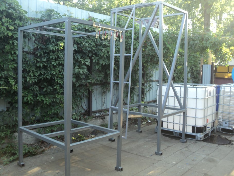 Водонапорная башня еврокуб