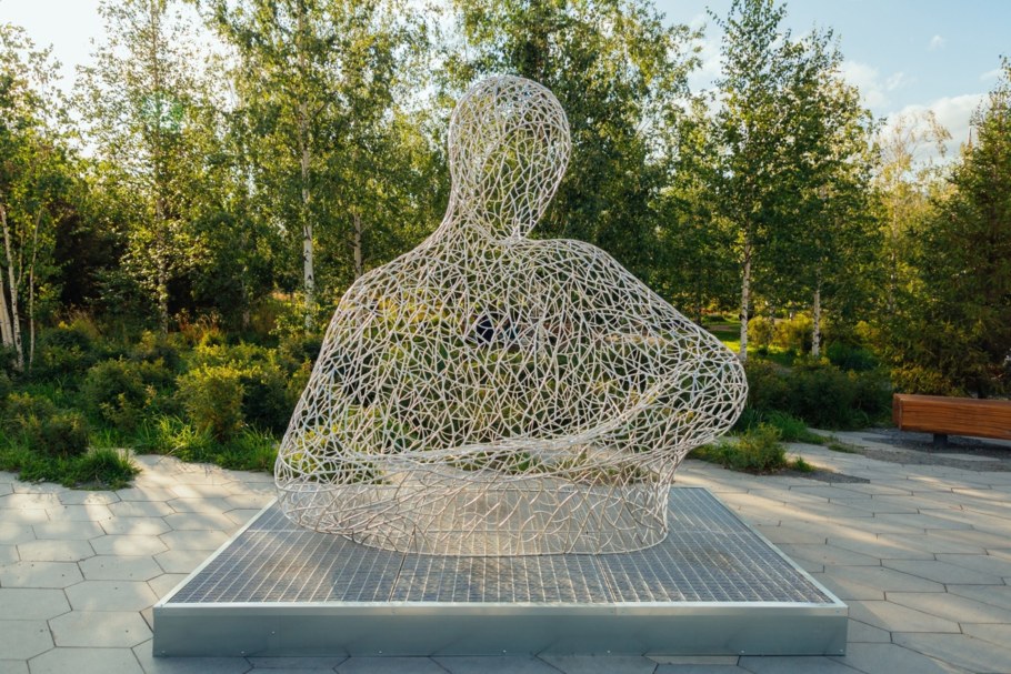 Парк Зарядье скульптуры