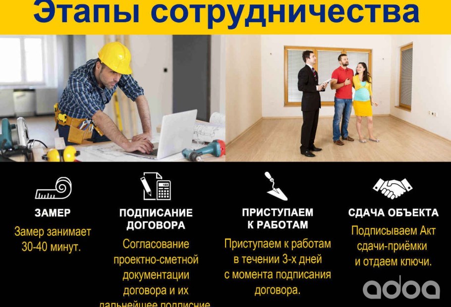 Ремонт квартир услуги