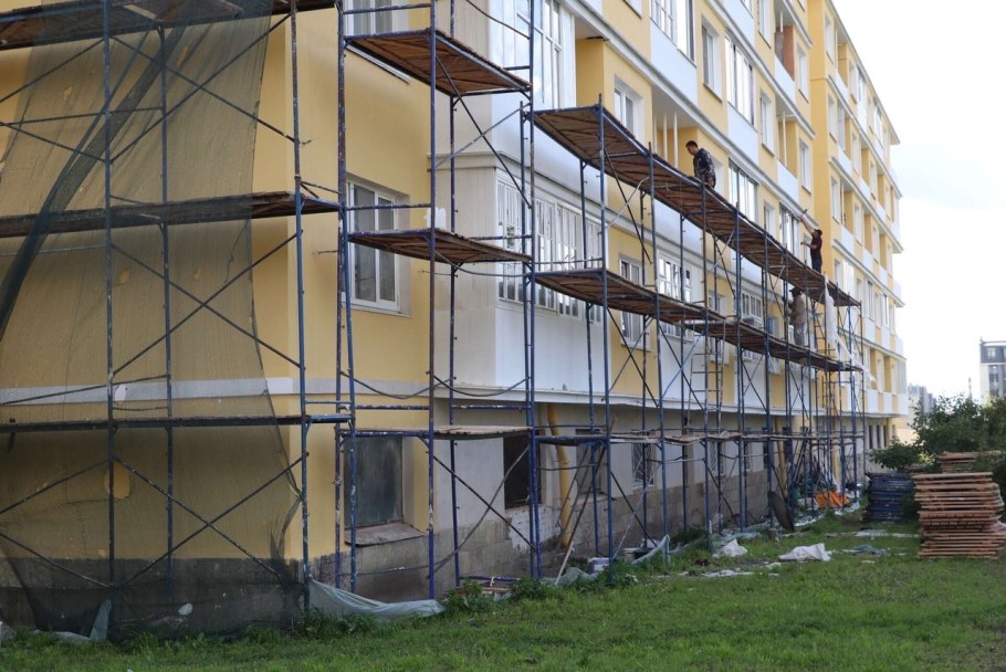 Инфографика многоэтажный дом капремонт