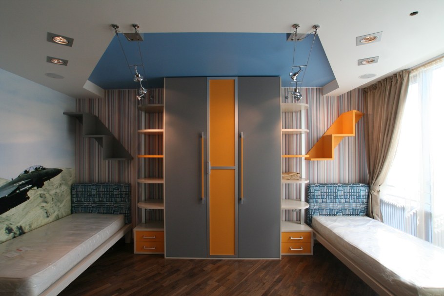 Натяжной потолок в комнату подростка