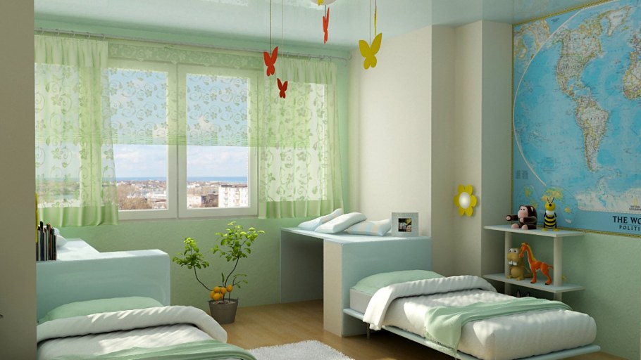 Маленькие детские комнаты