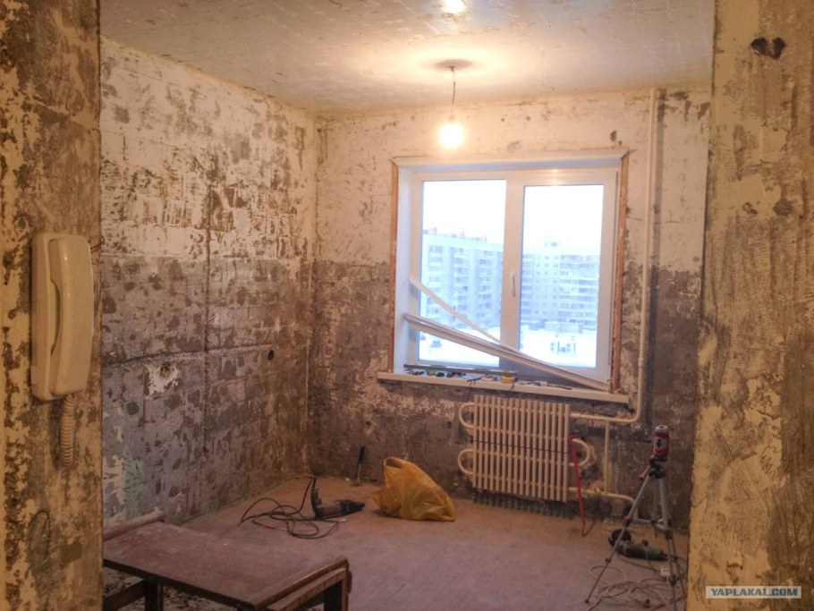 Штукатурка стен хрущевка
