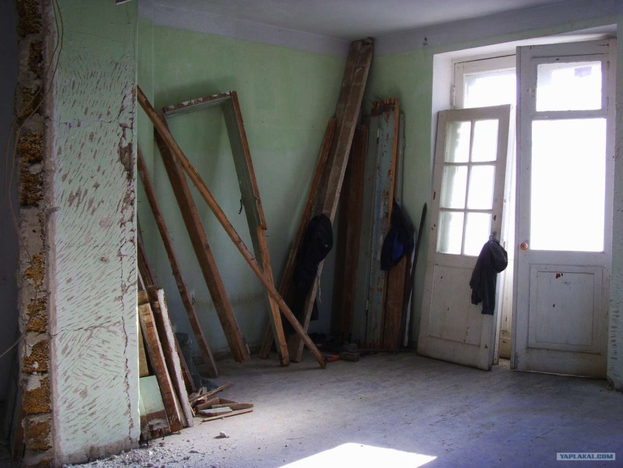 Старая квартира без ремонта