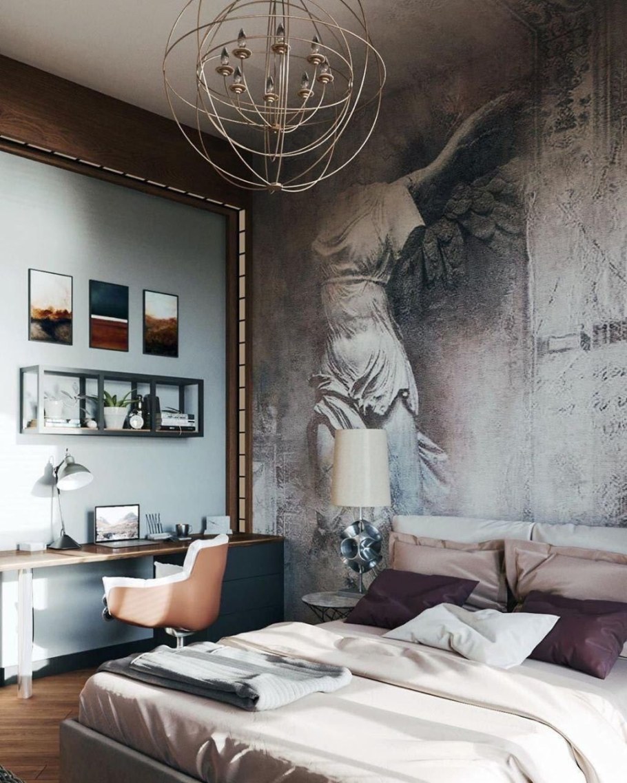 Фрески в стиле лофт