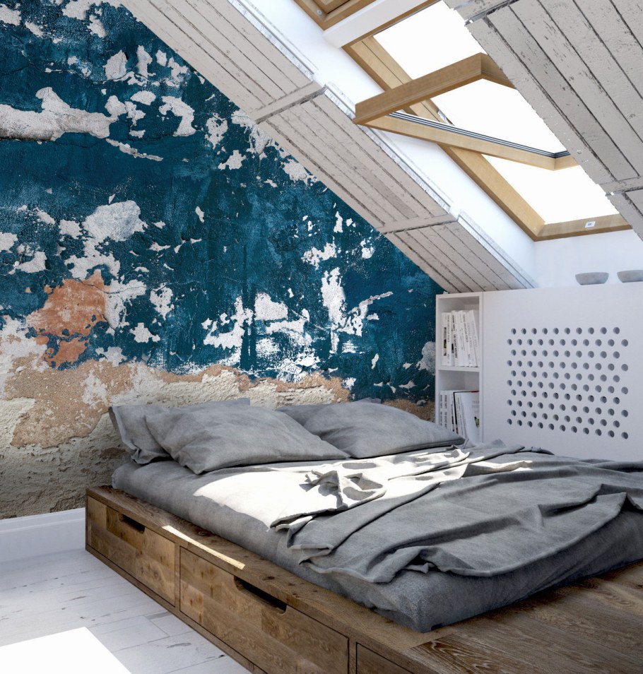 Фотообои в стиле лофт