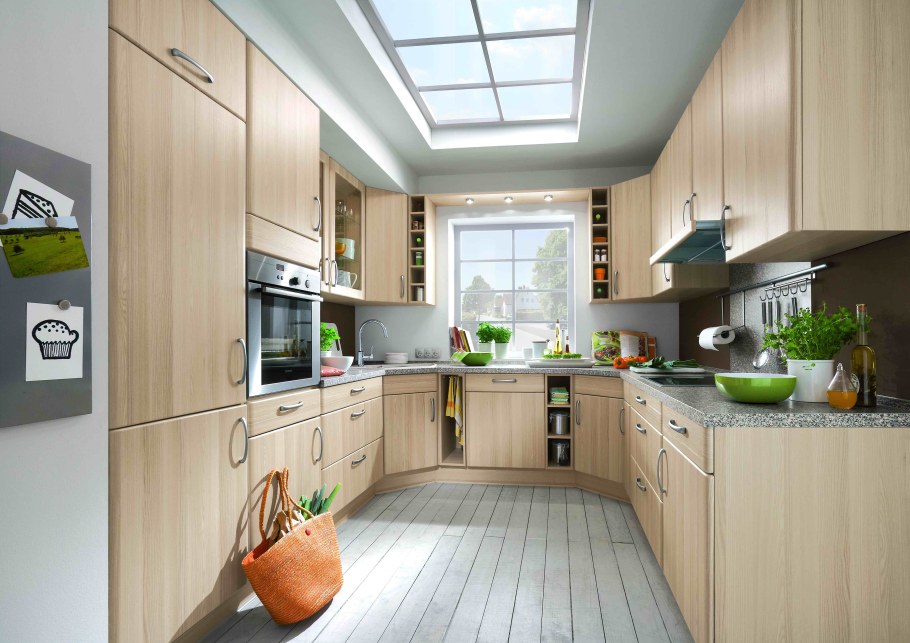 П образные кухни