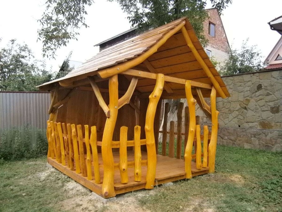 DIY Садовая мебель Адирондак