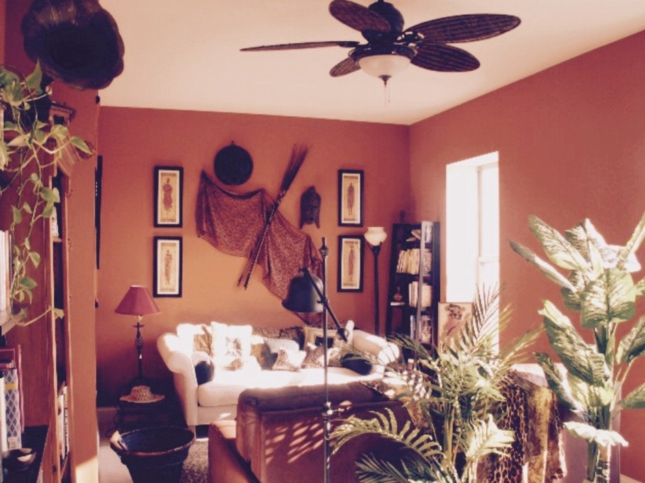 Кабинет в африканском стиле