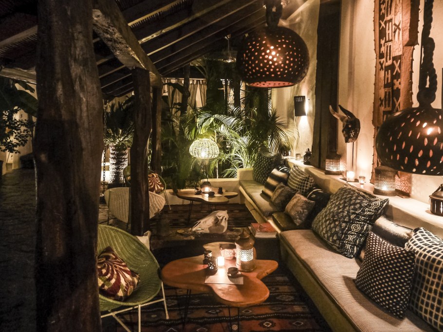 Экзотический интерьер