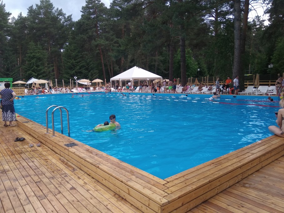 Открытый бассейн Речной вокзал