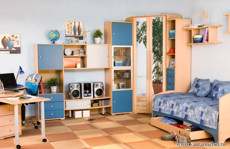 Детская мебель цвет бук