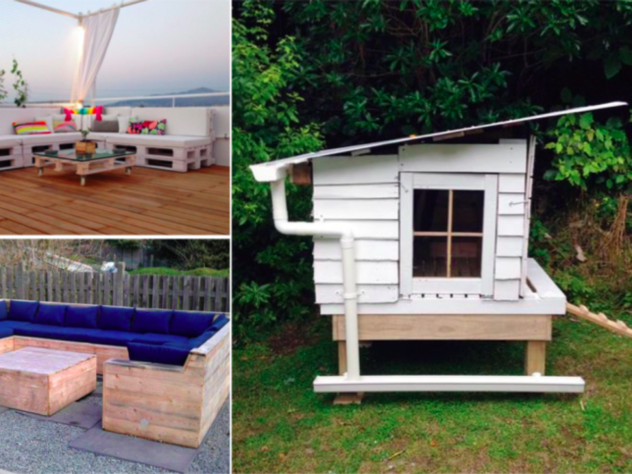 Бань из поддонов