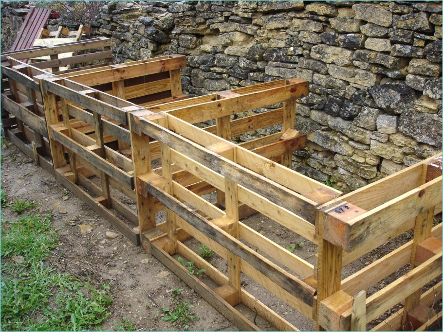 Опалубка из поддонов