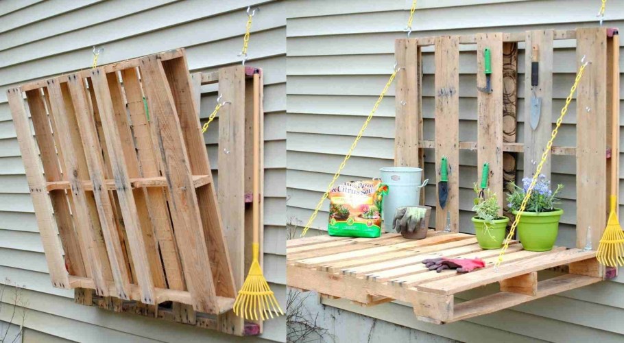 Поддон для хранения садового инвентаря